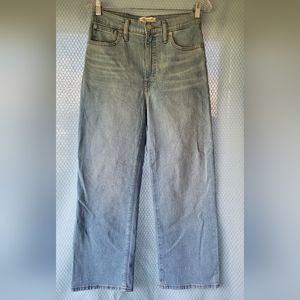 MADEWELL | Slim wide leg crop